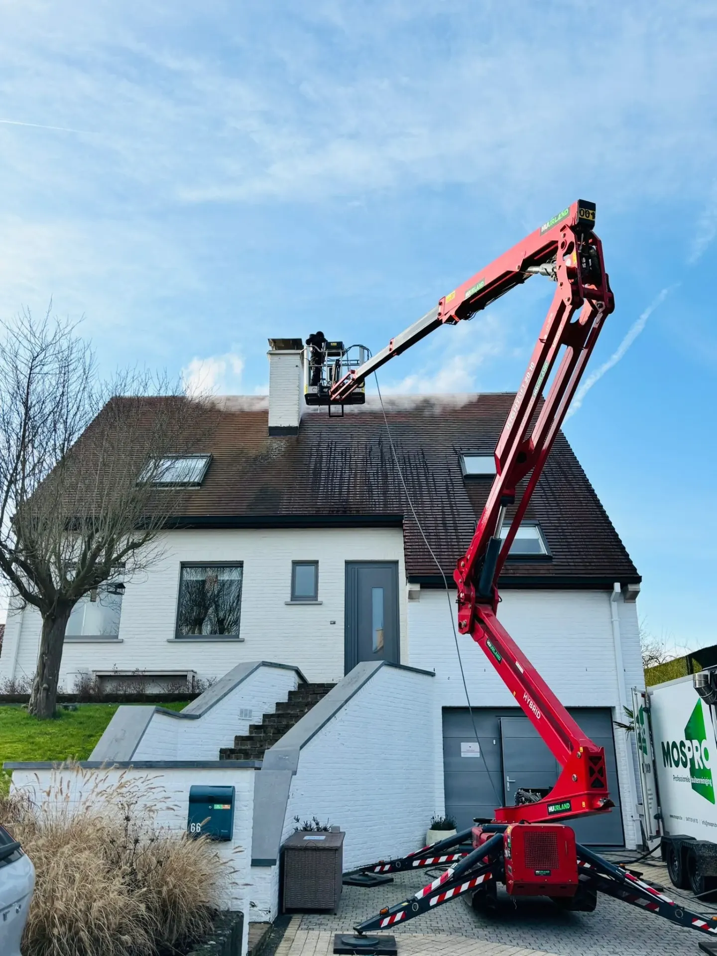 Dak ontmossen